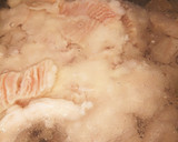 牛モツ下処理(鍋カレー用・焼き肉炒め用)作り方3写真