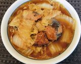 圧力鍋で作る　白菜とサバ缶のトロトロ煮作り方5写真