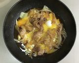 一人分★お肉が美味しい他人丼作り方5写真