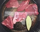 簡単調理 牛スネ肉のデミグラス煮込み作り方1写真