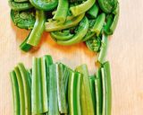 春の味覚☆こごみのごま和え作り方1写真