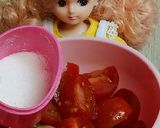 リカちゃん♡ひじきトマトひよこ豆サラダ*作り方3写真