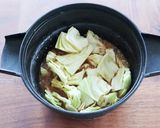 新生活応援！スタミナキャベツ肉味噌うどん作り方2写真