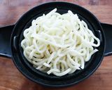 新生活応援！スタミナキャベツ肉味噌うどん作り方3写真