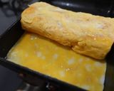 お出汁にひたひた　切りイカ入りだし巻き卵作り方3写真
