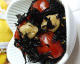 リカちゃん♡ひじきトマトひよこ豆サラダ*作り方12写真