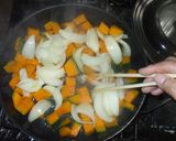 南瓜カレー粉炒め♪簡単ビタミン食物繊維作り方7写真