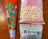 ポン菓子♥マシュマロ♥胡桃♥のチョコバー作り方1写真