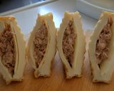 簡単♪ツナチーズの厚揚げサンド焼き作り方2写真