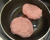 フライパンひとつで出来るハンバーグ作り方4写真