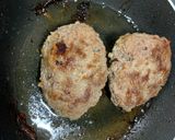 フライパンひとつで出来るハンバーグ作り方7写真