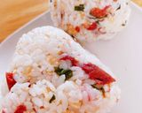 梅天かすのおにぎり作り方4写真