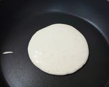 簡単!ふわふわチョコバナナパンケーキ作り方5写真