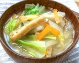 キャベツの具沢山味噌汁★簡単　作り置き作り方20写真