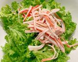 わさび菜の塩昆布サラダ作り方2写真