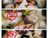 ネギと大根で作るサバ缶のアクアパッツァ作り方4写真