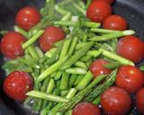 野菜とアサリの白ワイン蒸し作り方2写真