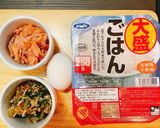 小松菜と鮭のチャーハン♡一人暮らし飯作り方2写真