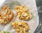 豆腐バーグ入ハッシュドポーク炒味ドーム蒸作り方5写真