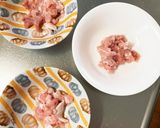 豆腐バーグ入ハッシュドポーク炒味ドーム蒸作り方18写真