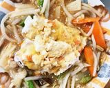 豆腐バーグ入ハッシュドポーク炒味ドーム蒸作り方24写真