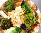 豆腐バーグ入ハッシュドポーク炒味ドーム蒸作り方26写真