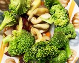 根菜ブロッコリー塩だれ炒め味温野菜サラダ作り方11写真