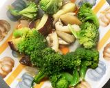 根菜ブロッコリー塩だれ炒め味温野菜サラダ作り方12写真