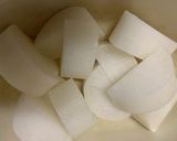 つくしと根菜の煮物作り方2写真