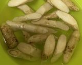 つくしと根菜の煮物作り方3写真