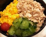 我が家の定番!汁あり三色丼作り方5写真