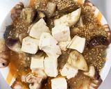 レンジ豚こまサンラータン味麻婆豆腐&茄子作り方15写真