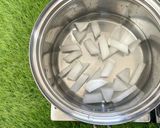 鰯と梅の味噌スープ作り方4写真