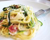 ★ズッキーニの豆乳クリーム☆スパゲティ作り方13写真