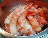 赤海老の塩胡椒揚げ作り方1写真