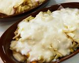ハムとコーンのショートパスタグラタン作り方3写真