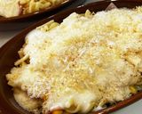 ハムとコーンのショートパスタグラタン作り方4写真
