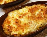 ハムとコーンのショートパスタグラタン作り方5写真