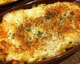 ハムとコーンのショートパスタグラタン作り方6写真