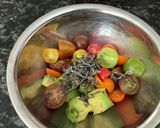 アボカドとミニトマトの塩昆布サラダ作り方2写真