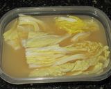白菜の濃厚味噌汁浅漬け作り方3写真