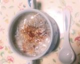 シンプルに☺ちりめんじゃこと梅干のおかゆ作り方4写真
