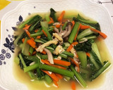 調味料は白だしだけ☆ 小松菜の煮浸し作り方5写真