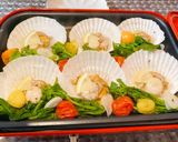 おうちパーティー帆立と菜の花の蒸し焼き作り方2写真