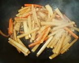 お弁当★焼き大根×人参きんぴら★砂糖なし作り方3写真