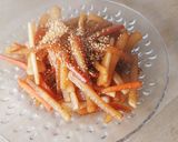 お弁当★焼き大根×人参きんぴら★砂糖なし作り方4写真