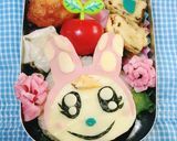 どうぶつの森　キャラ弁簡単　クリスチーヌ作り方8写真