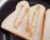 納豆キムチトースト作り方2写真
