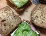 HBの食パンで♪ハム&カニカマサンド作り方4写真