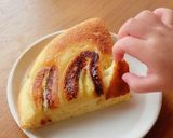 HMで超簡単♪キャラメリゼバナナケーキ作り方6写真